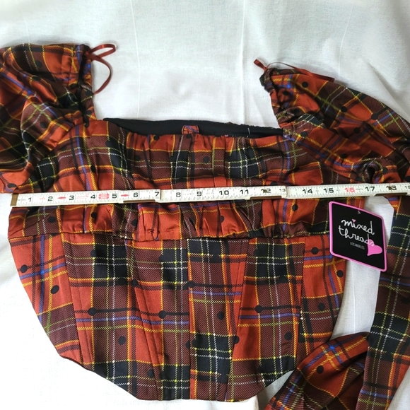 TOP BLOUSE.  /FLAWLESS/ Long sleeves.  / Brand mixed threads / Size L / Measurem - Picture 4 of 4